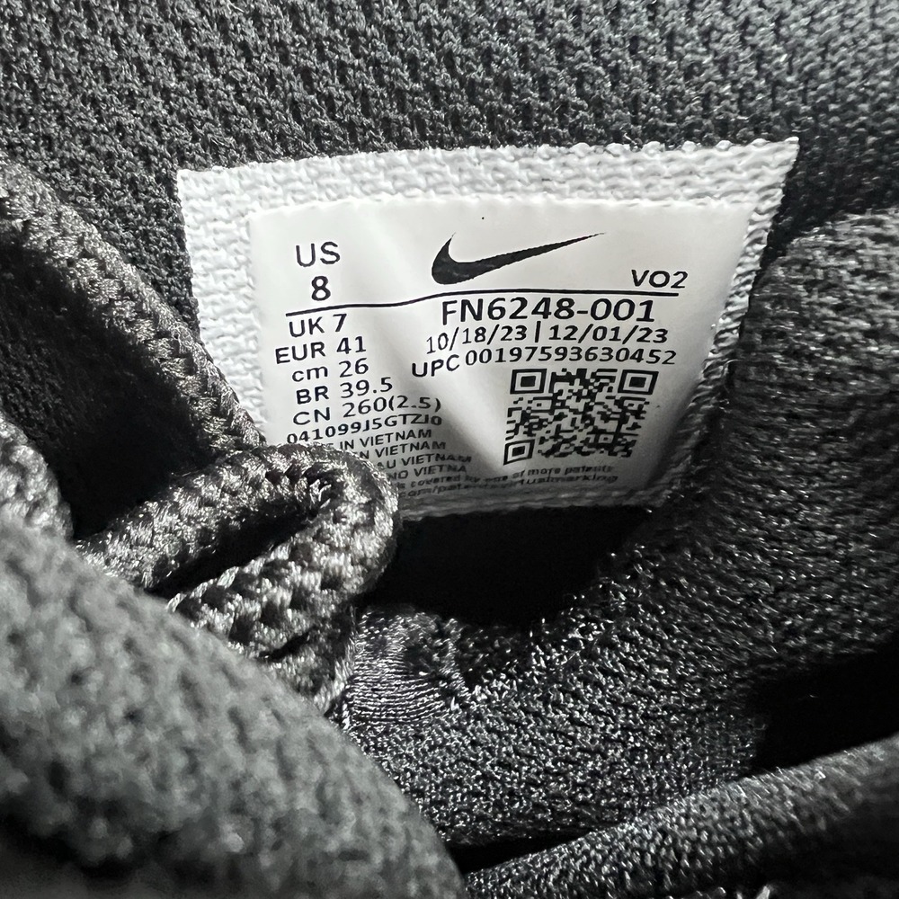 Nike Air Max2 CB '94 New Black White Gym Red FN6248 001 Mens Size 8 - Picture 7 of 7